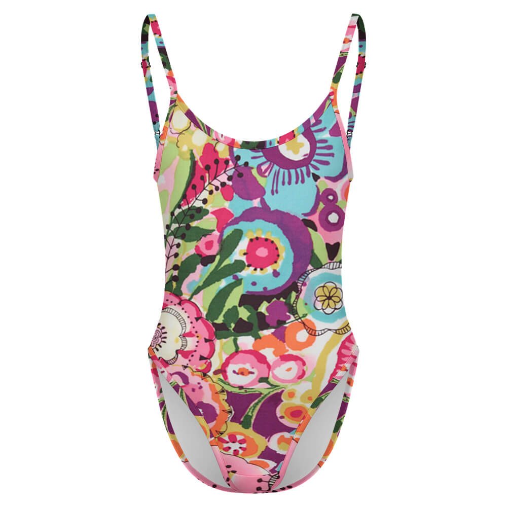 Custom Backless One-Piece Swimsuit — image 5