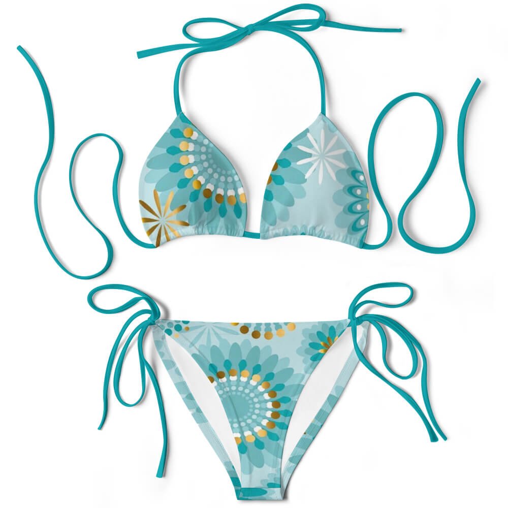 Custom Triangle Bikini Set — image 3