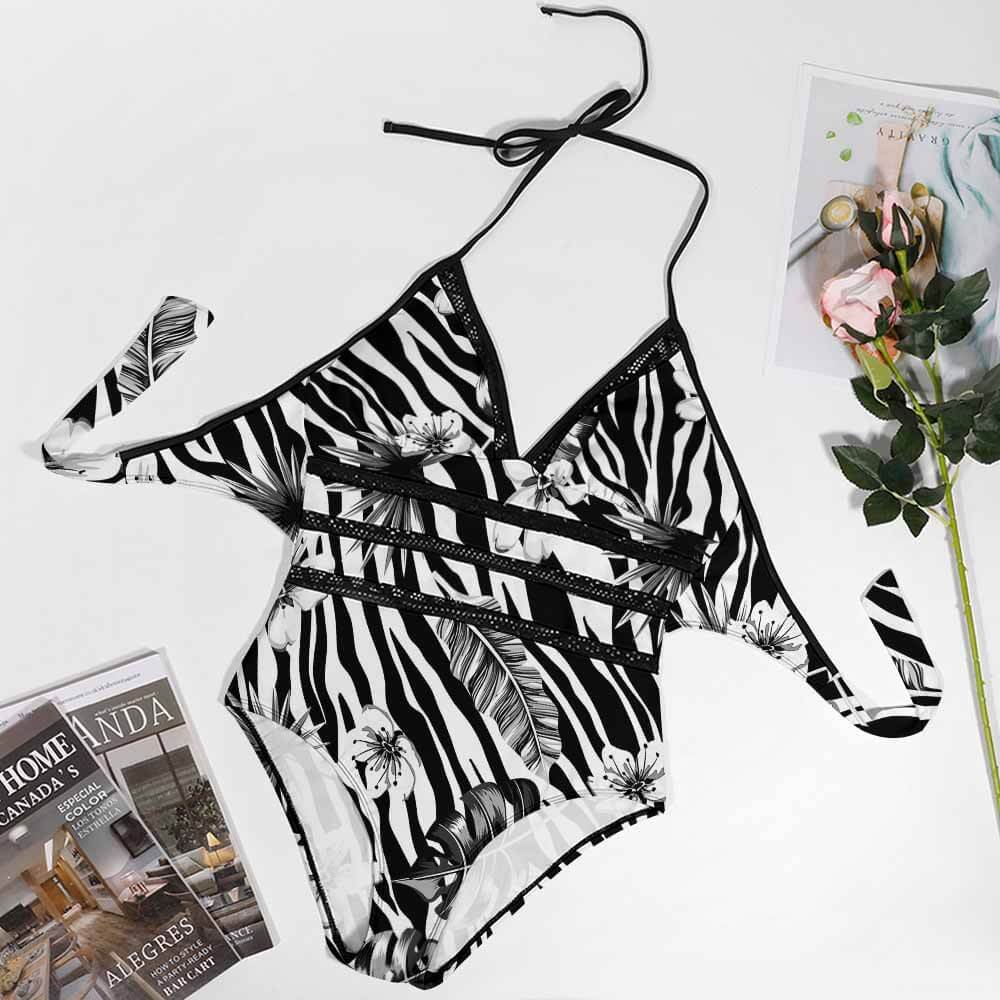 Custom Plus-Size One-Piece Swimsuit — image 3