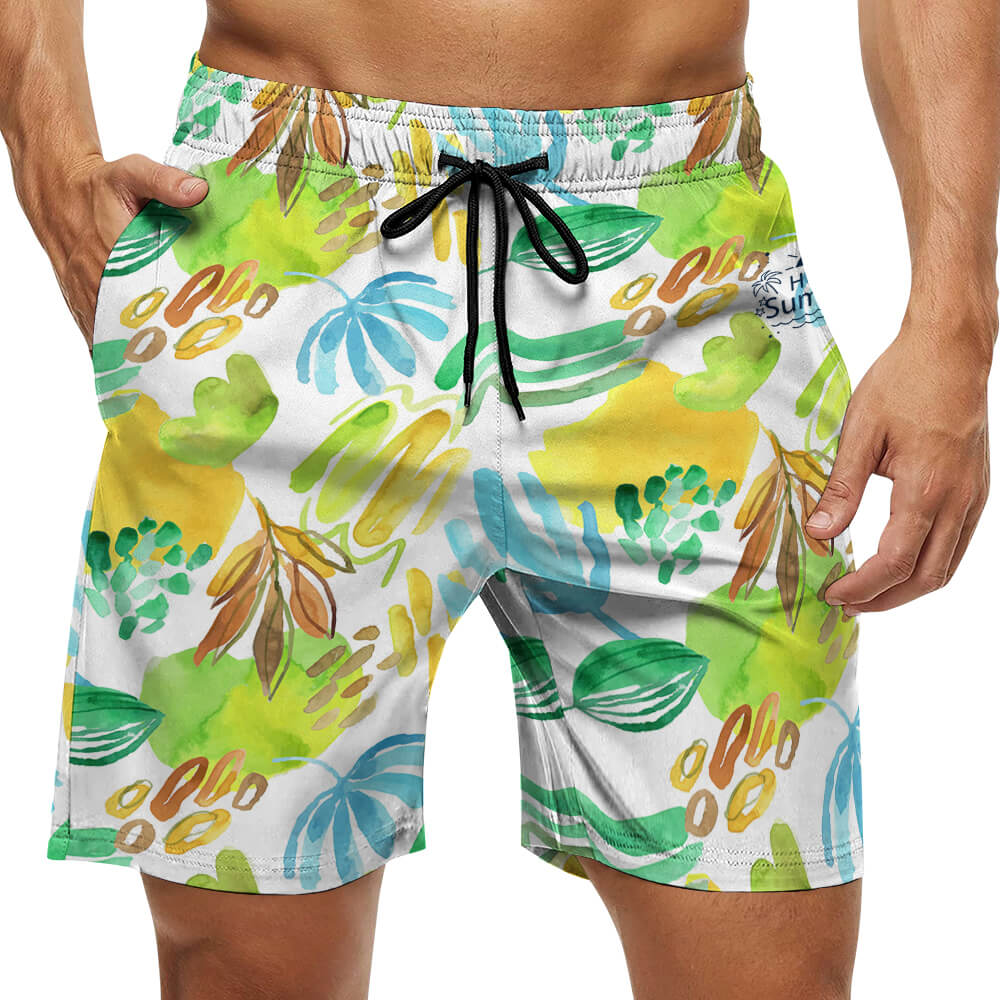 Custom Men’s Cotton Woven Casual Shorts