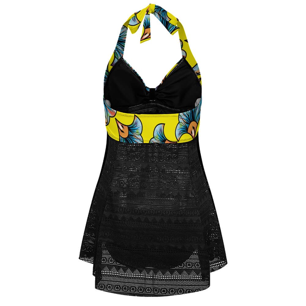 Custom Halter-Neck Two-Piece Swimsuit — image 5
