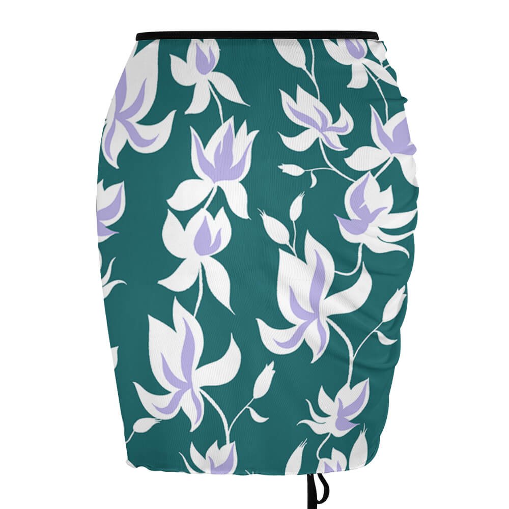Custom Mesh Skirted Beach Cover-Up Dress — image 5
