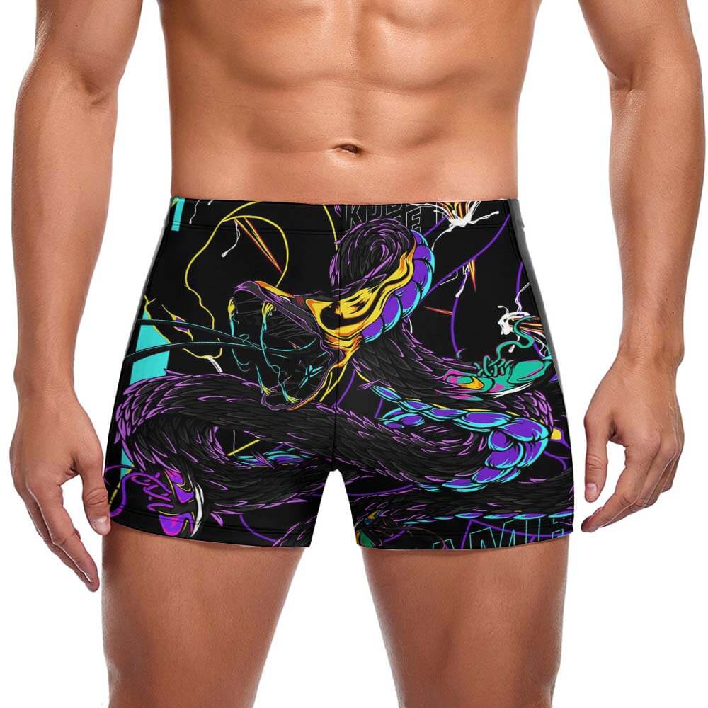 Custom Men’s Knee-Length Swim Jammers