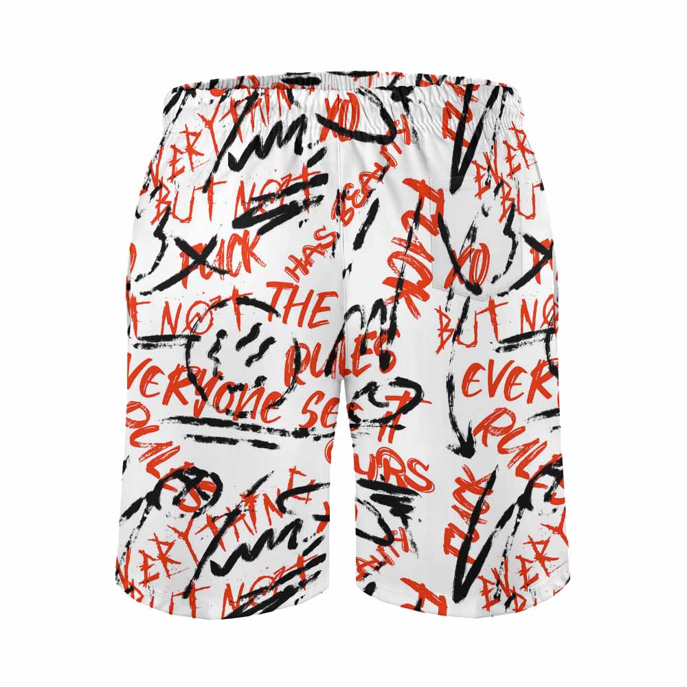 Custom Men’s Peach-Skin Beach Shorts — image 3