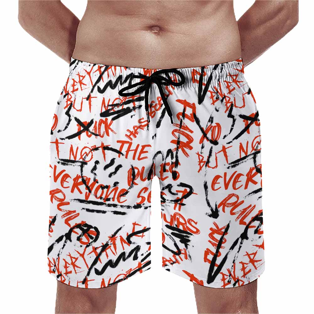 Custom Men’s Peach-Skin Beach Shorts — image 5