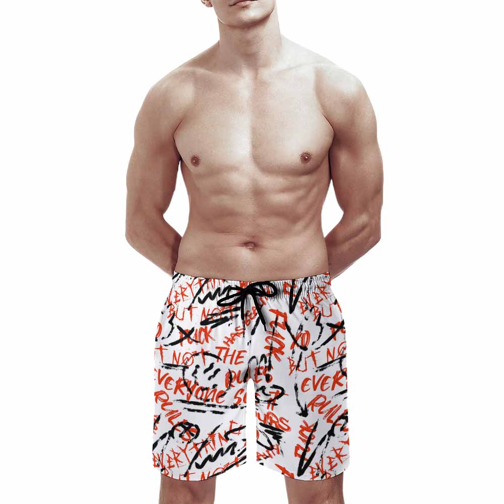 Custom Men’s Peach-Skin Beach Shorts — image 6