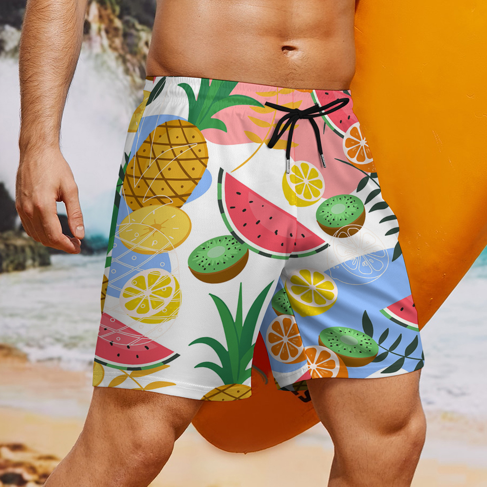 Custom Men’s 2-in-1 Sports Beach Shorts — image 8