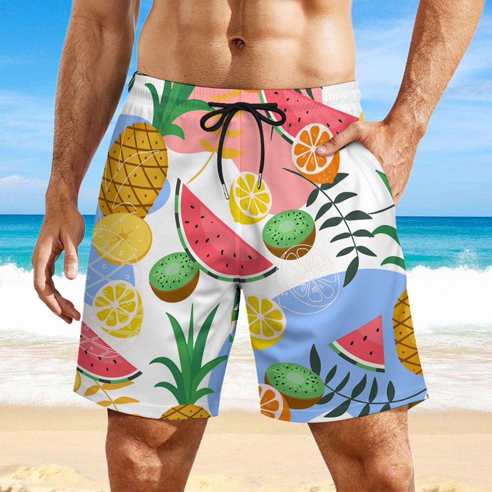 Custom Men’s 2-in-1 Sports Beach Shorts — image 9