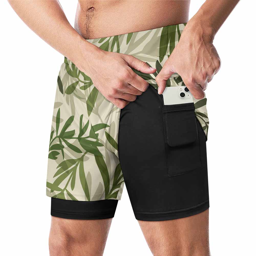 Custom Men’s Sports Beach Shorts with Towel Loop