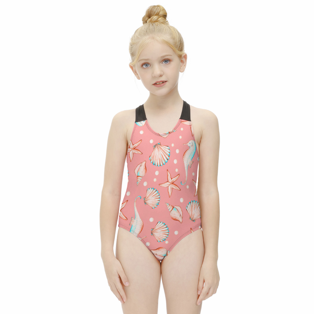 Custom Girls’ Ruffle One-Piece Swimsuit — image 3