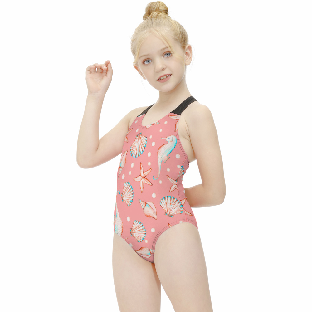 Custom Girls’ Ruffle One-Piece Swimsuit — image 5
