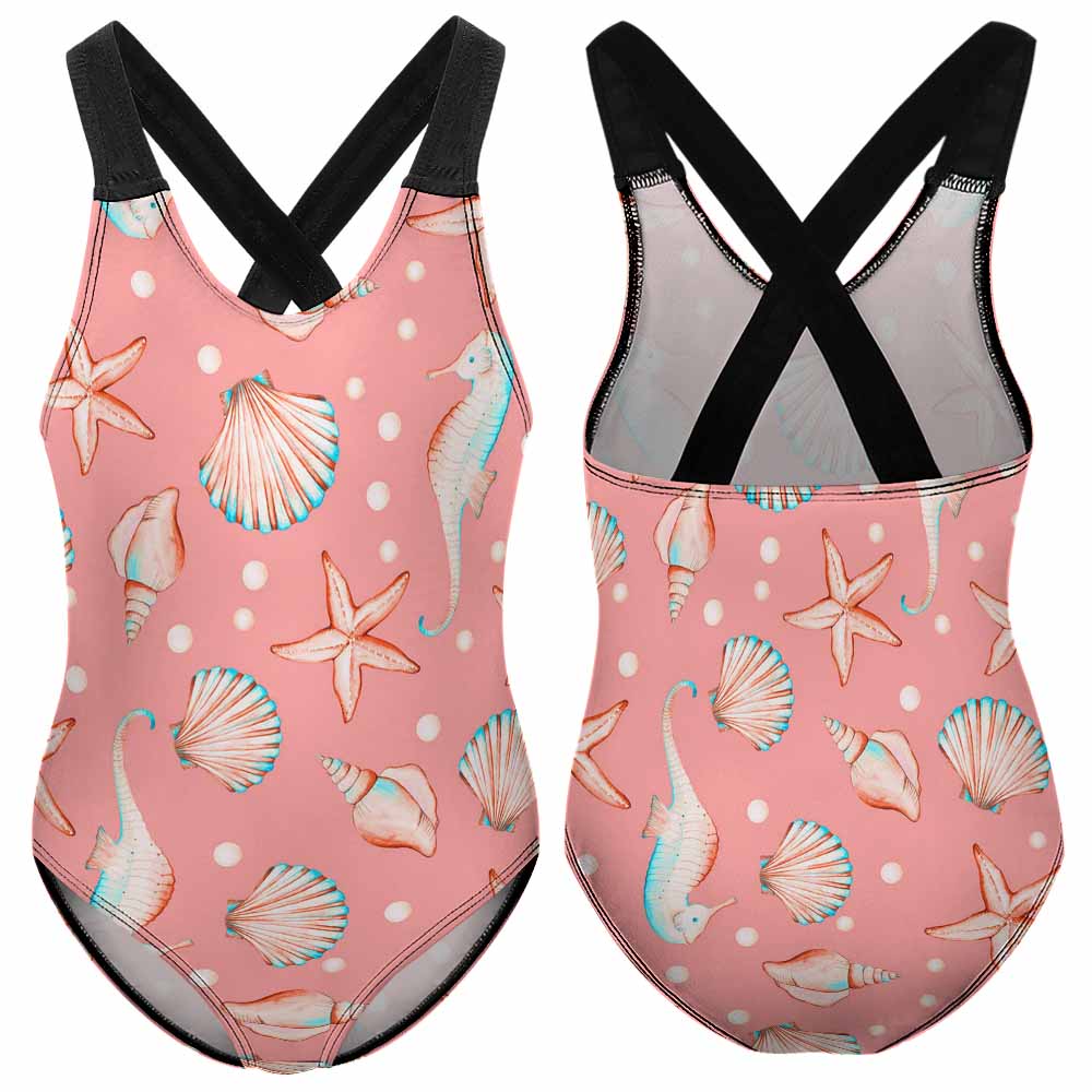 Custom Girls’ Ruffle One-Piece Swimsuit — image 7