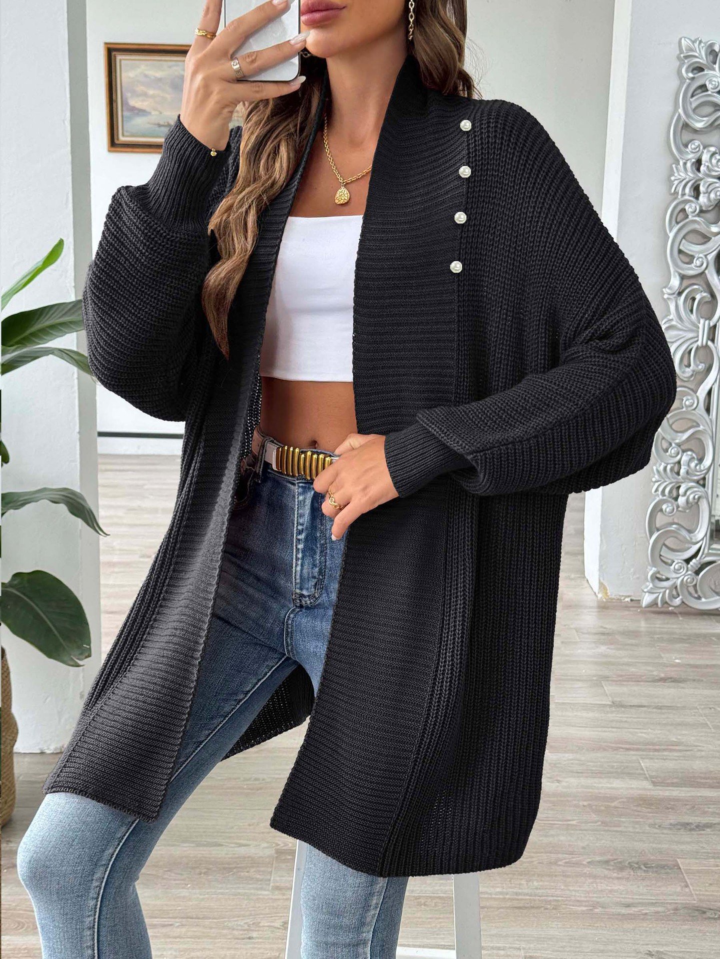 Black (8 beads)