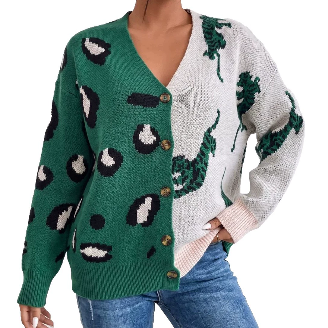 Women's V-Neck Button-Up Cardigan view 5