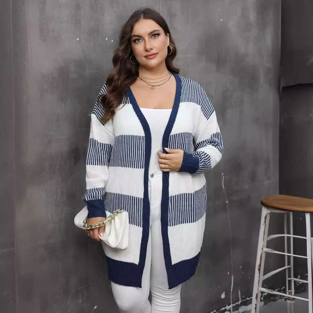 Women’s Open Front Long Knit Cardigan