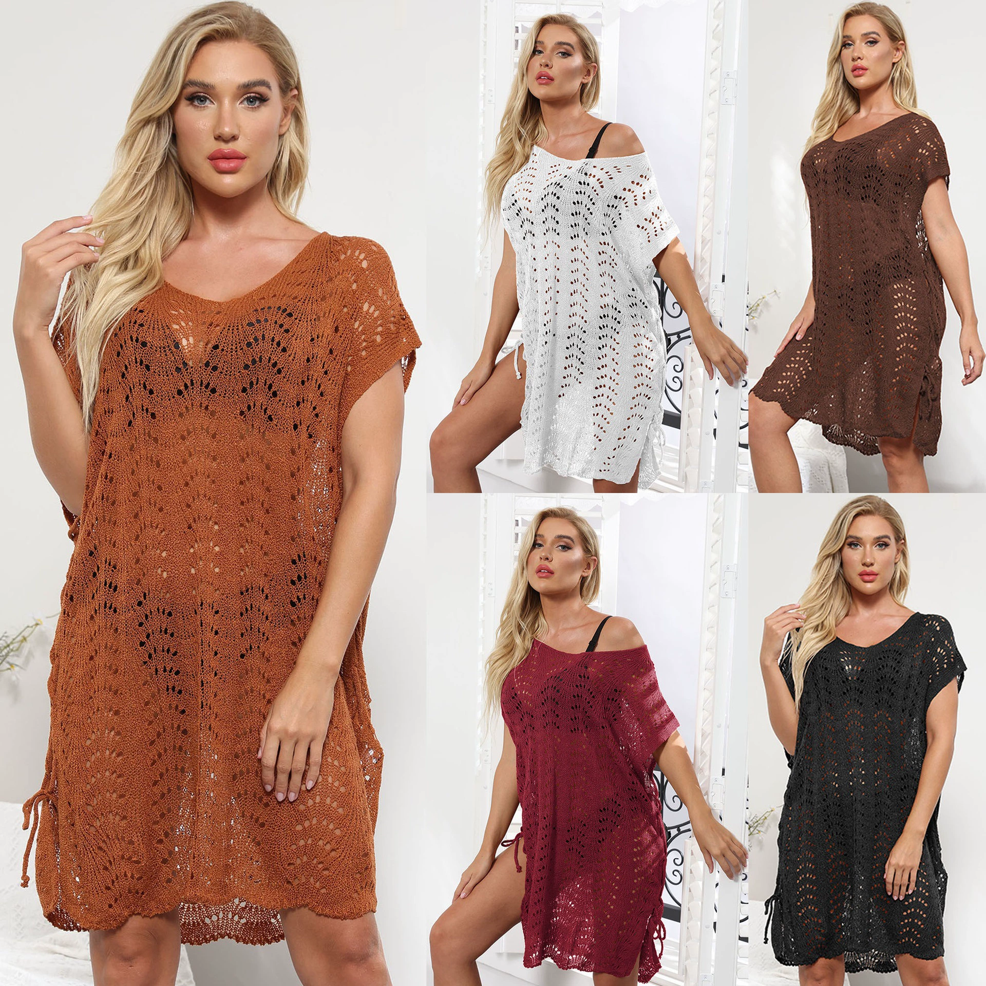 Crochet Beach Cover-Up Dress