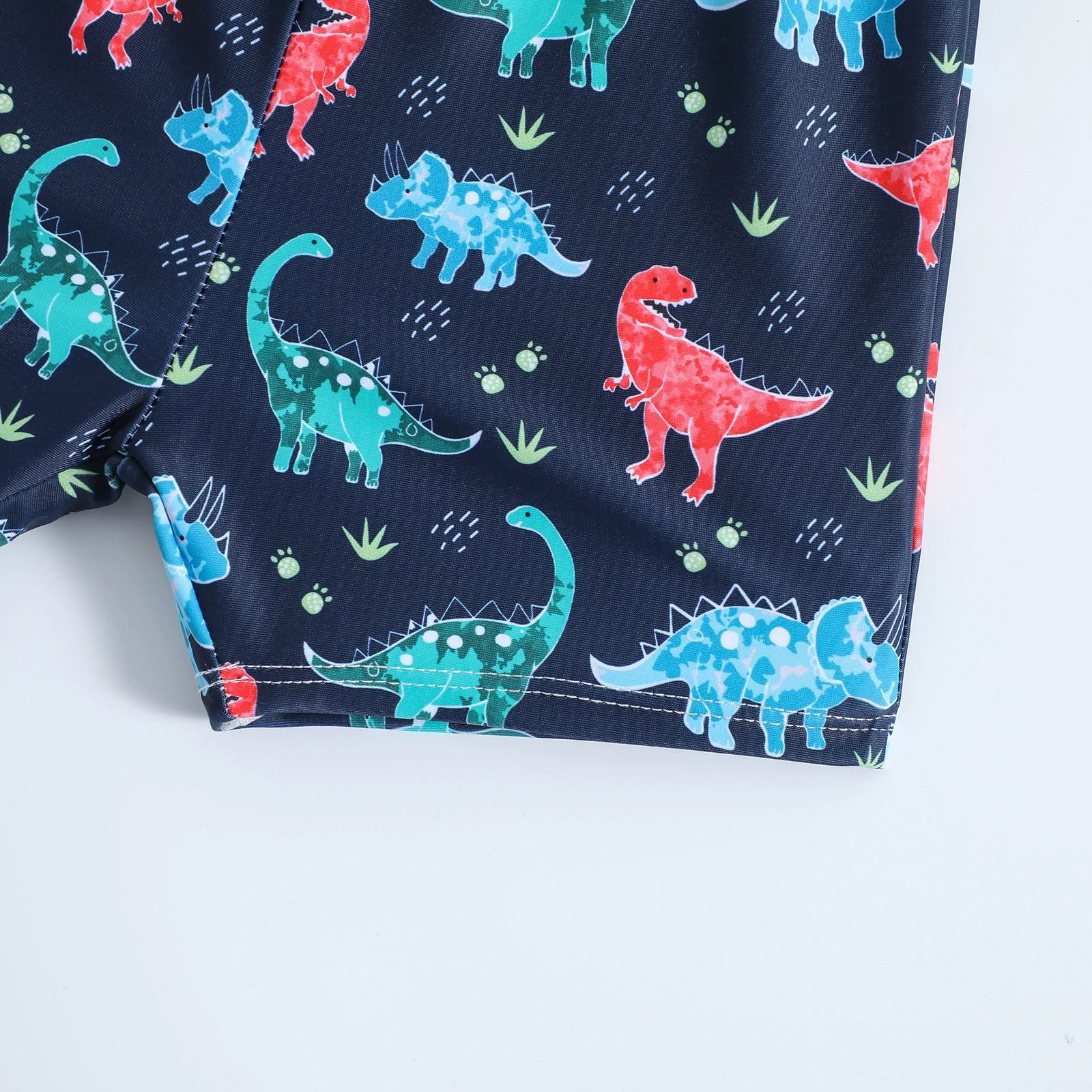 Boys Boxer Swim Shorts with Drawstring view 4