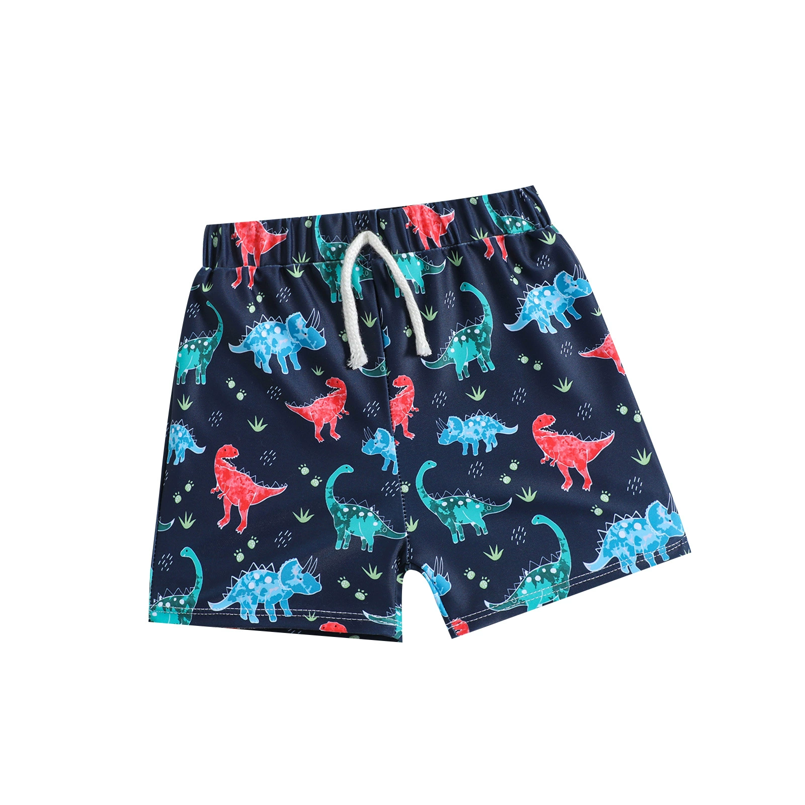 Boys Boxer Swim Shorts with Drawstring view 5