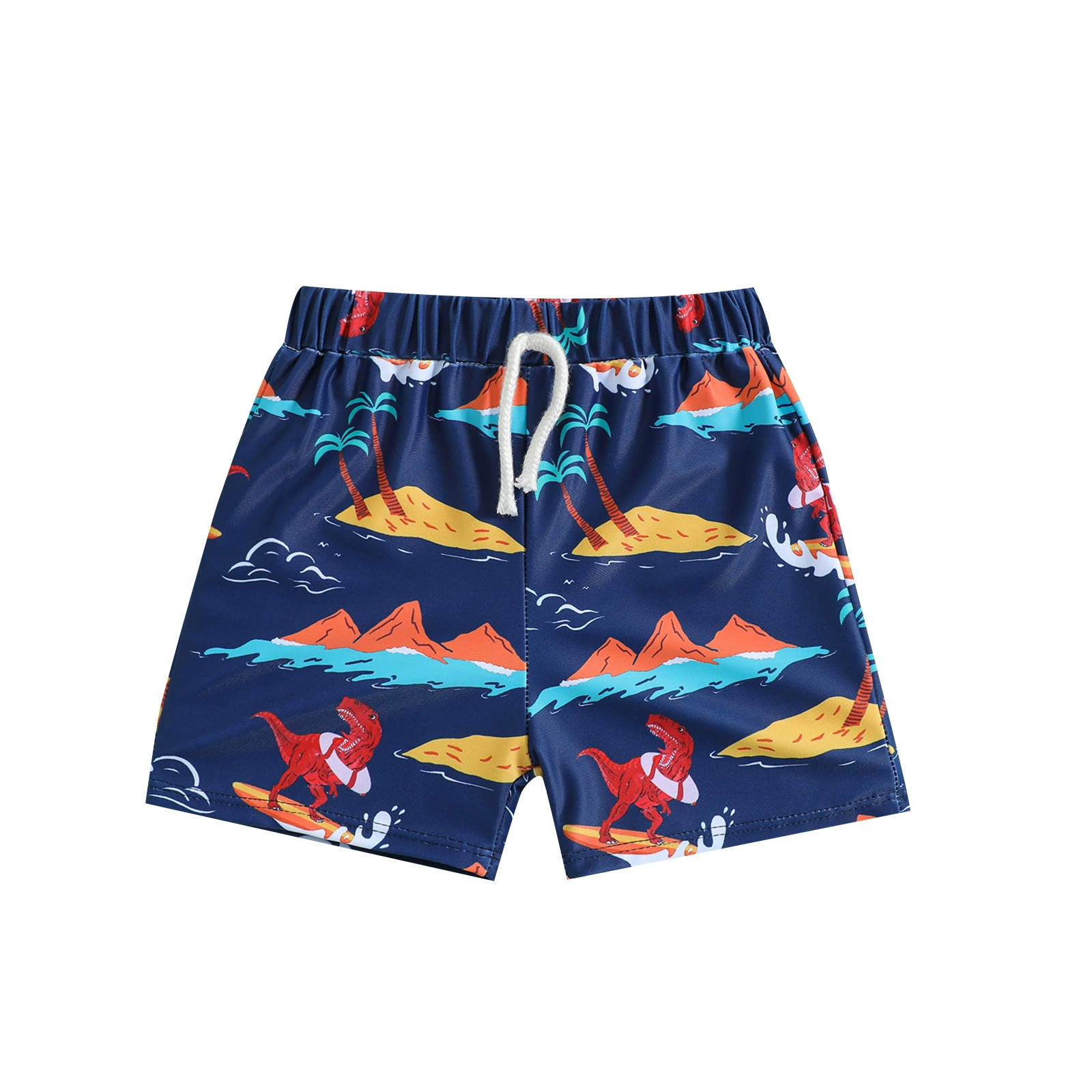 Boys Drawstring Swim Shorts view 5