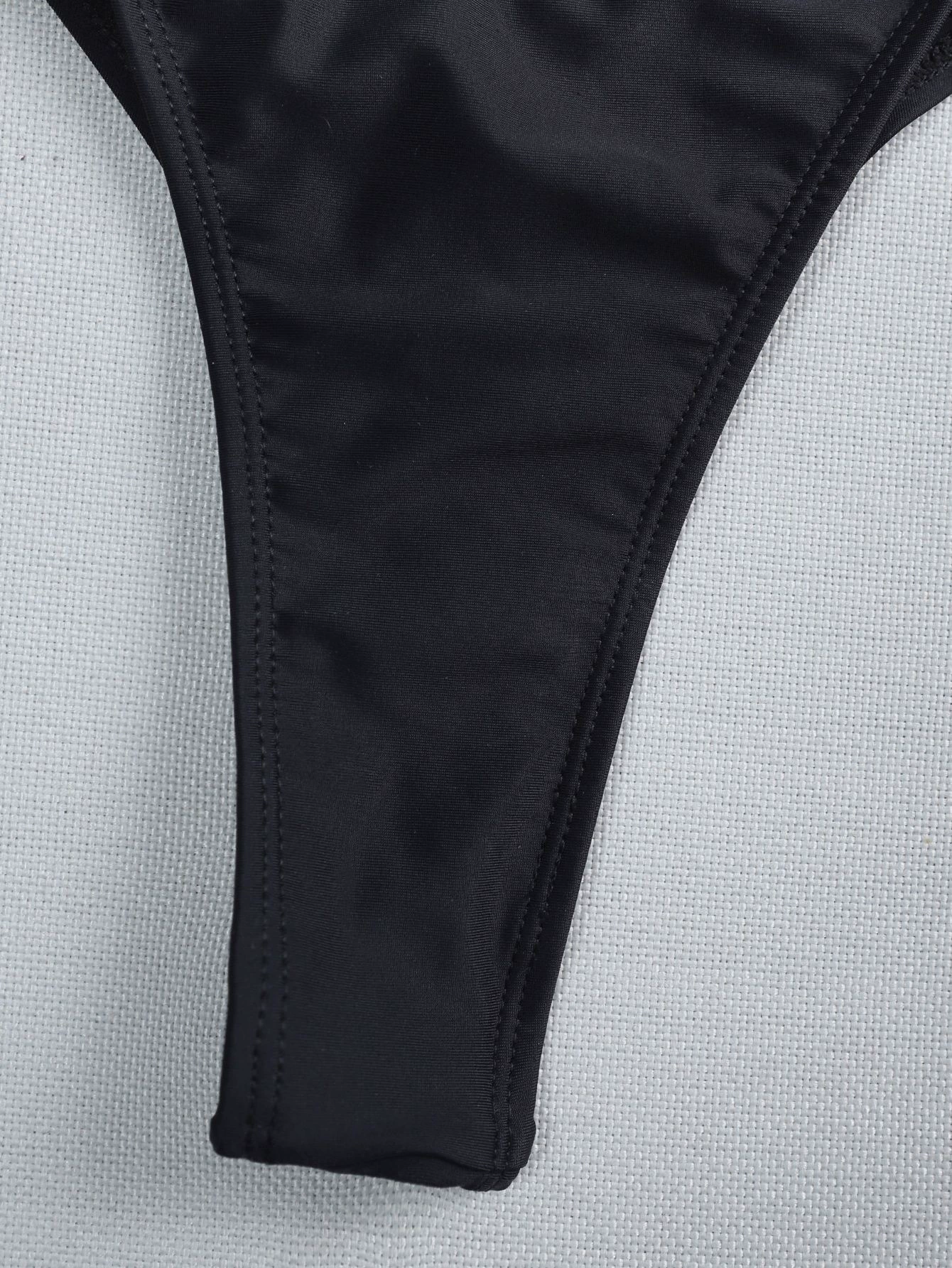 Three-Piece Cover-Up Bikini Set view 4