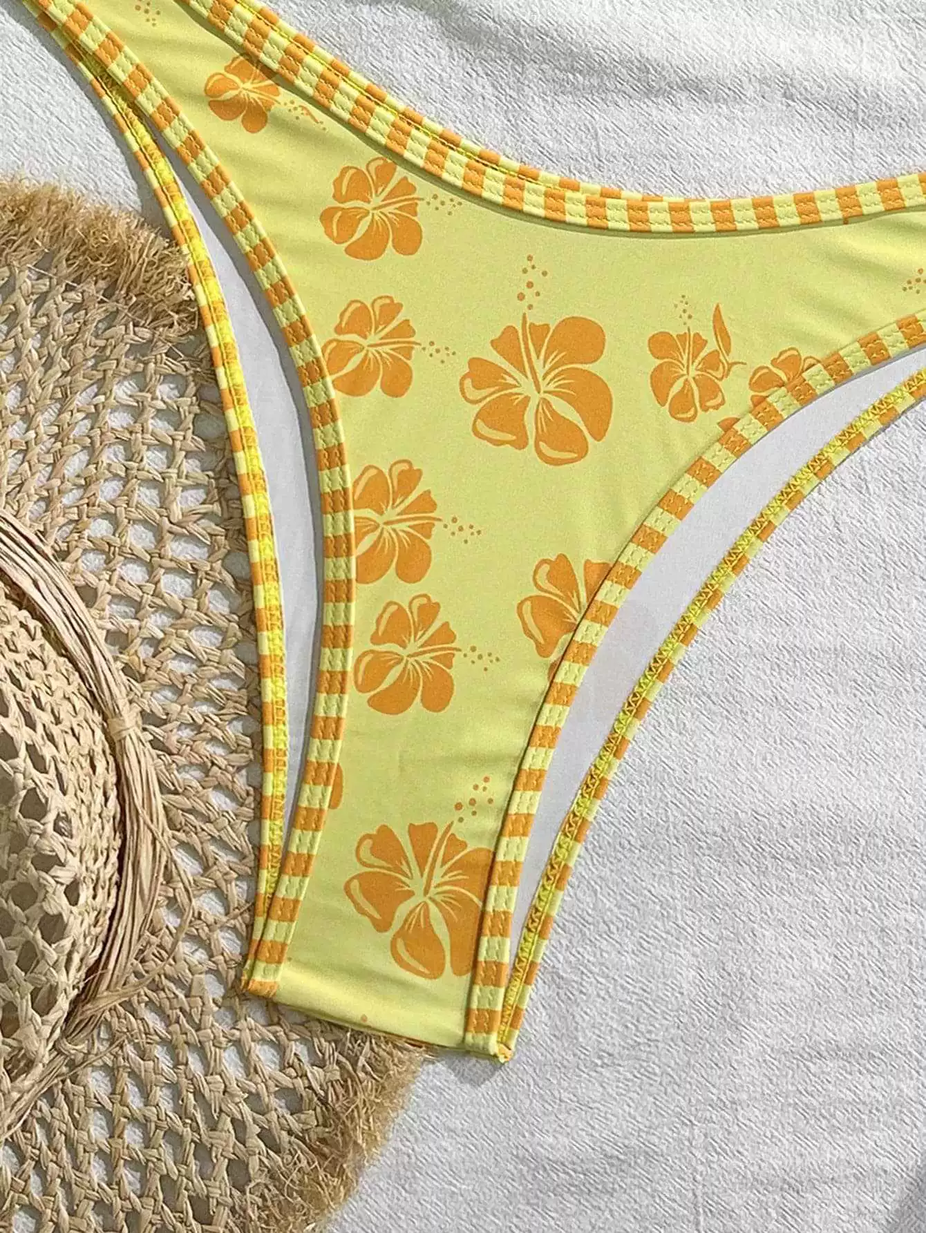 Bandeau Bikini Set with High-Cut Bottoms view 4