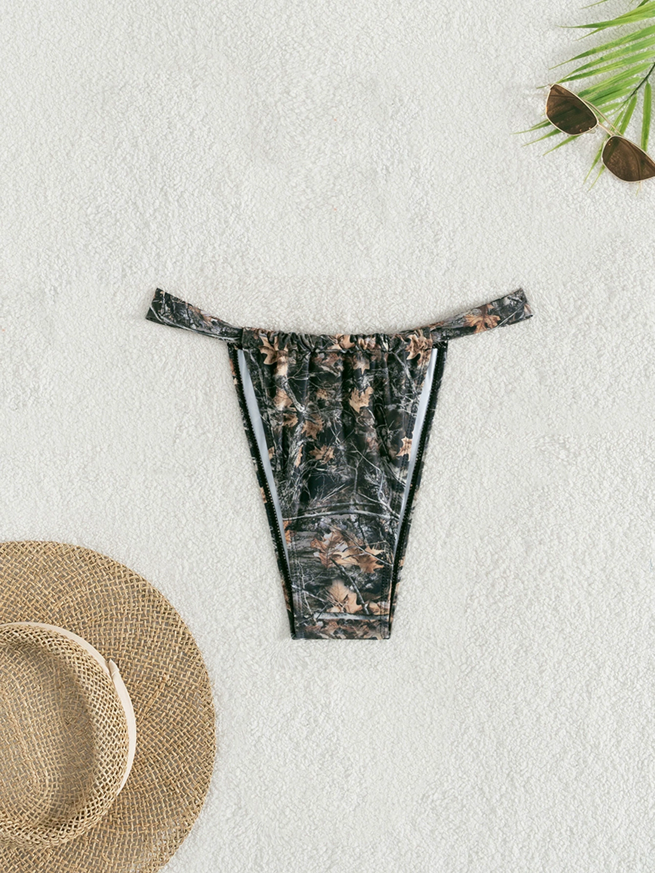 Tie-Side High-Cut Bikini Swim Bottom view 3