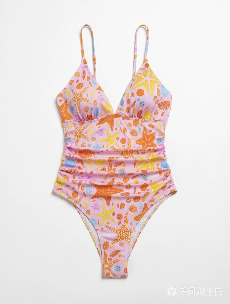 Ruched Plunge One Piece Swimsuit view 5