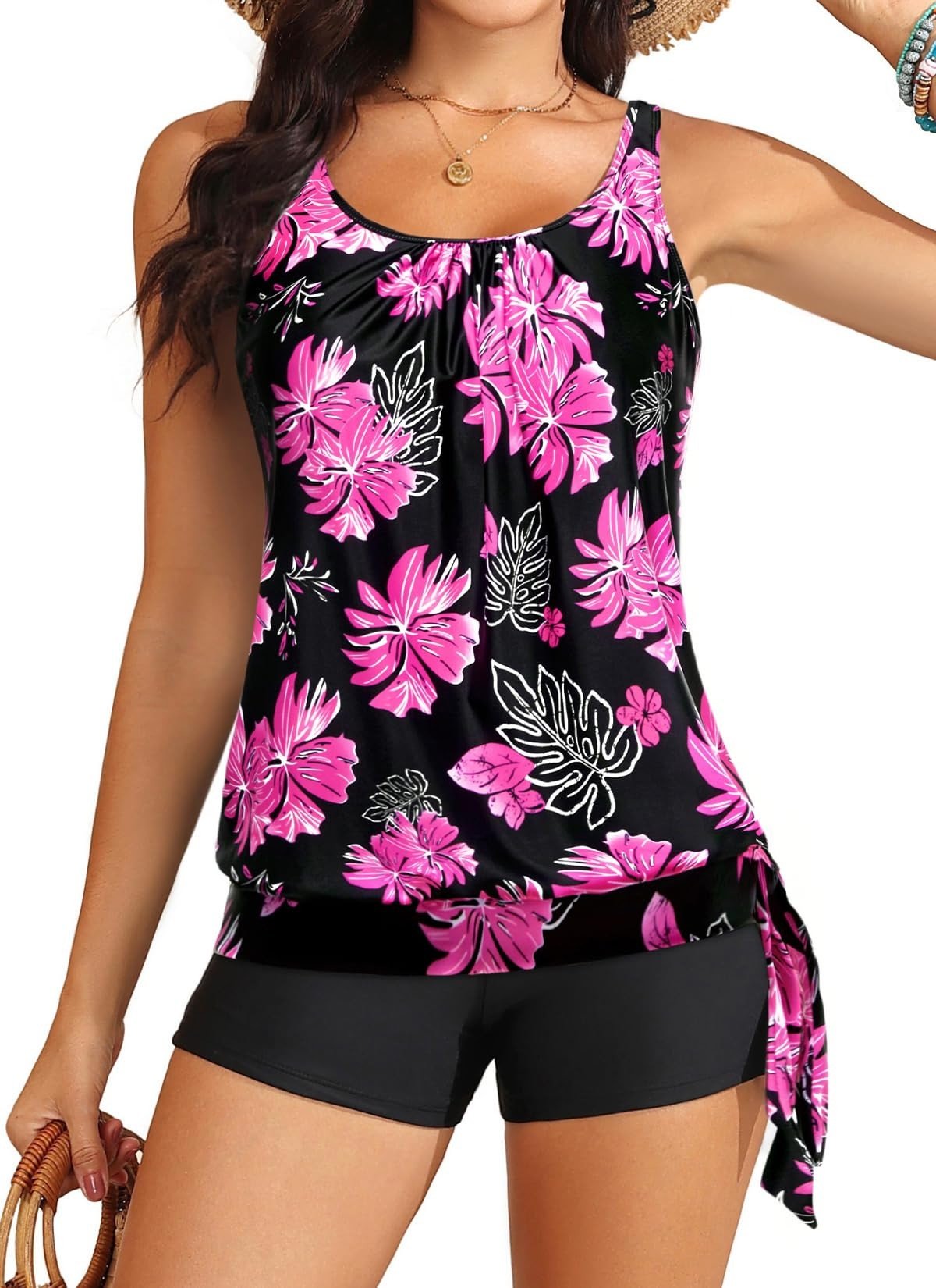 Pink flower (boyshorts)
