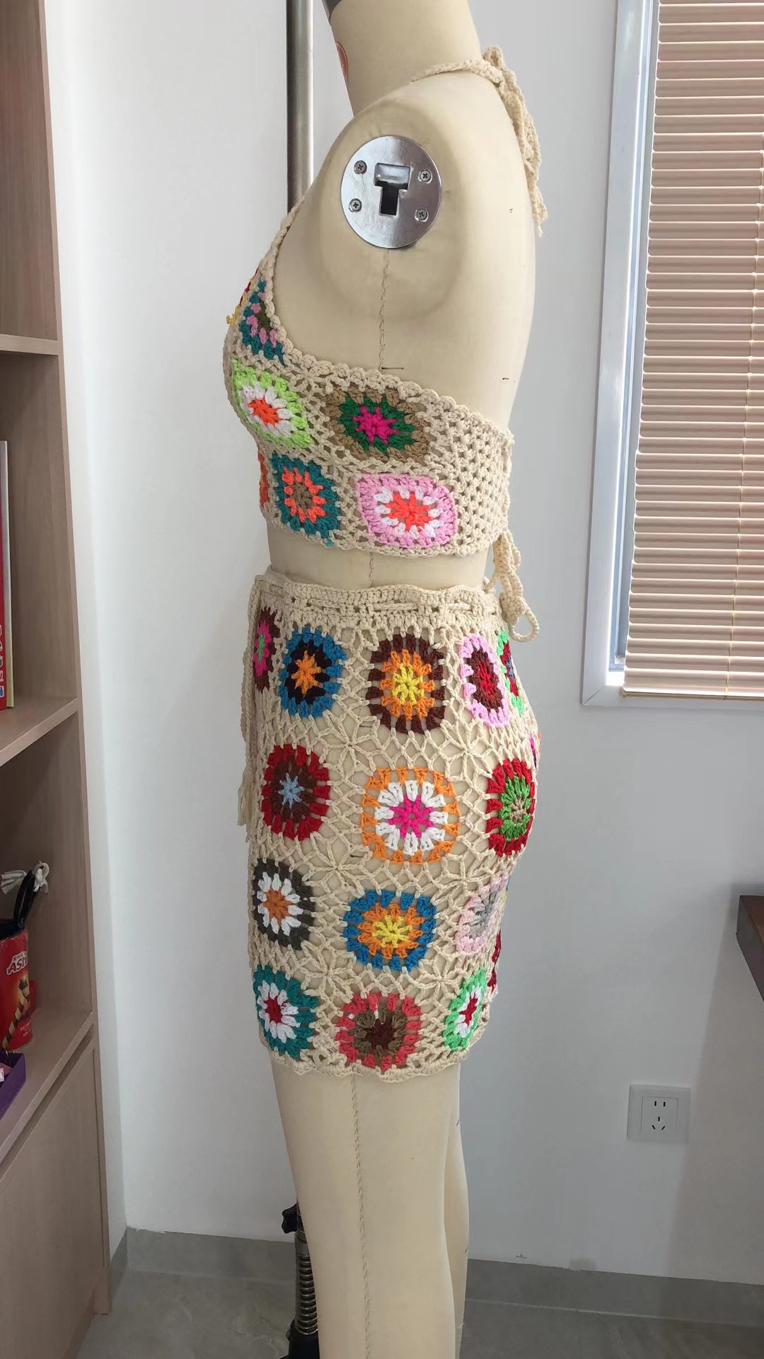 Crochet Mini Skirt