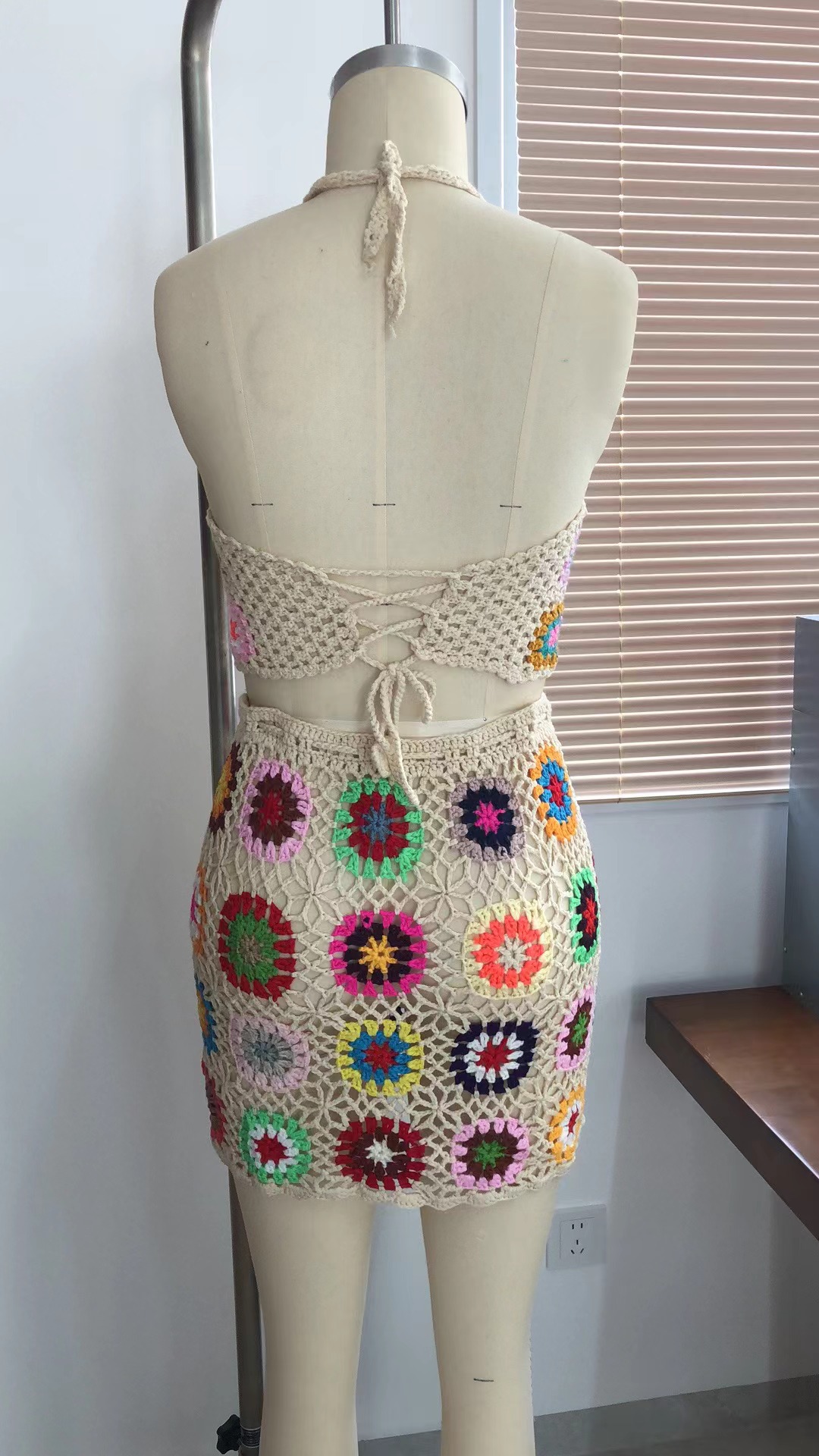 Crochet Mini Skirt