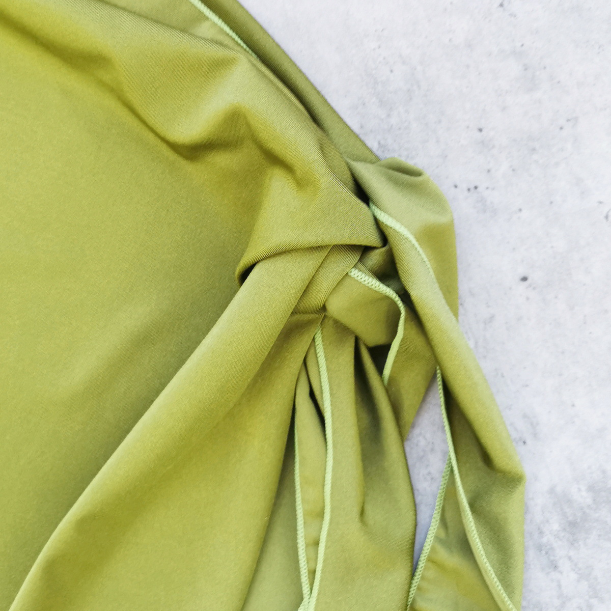 Swimwear Sarong Wrap Skirt with Side Knot Tie