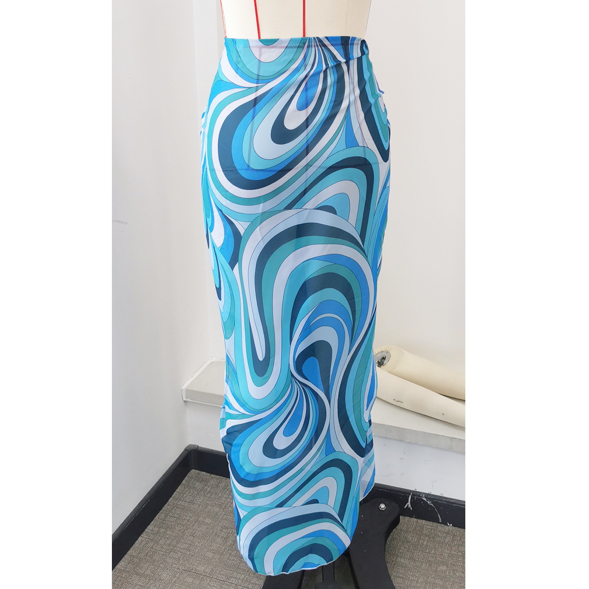 Women's Long Wrap Maxi Skirt