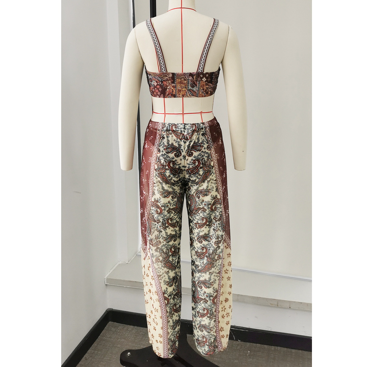 One Size Wide Leg Pull On Pants