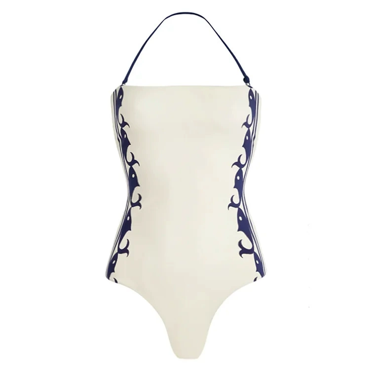 Women's Halter Bikini and One-Piece Swimwear Set with Shorts view 11
