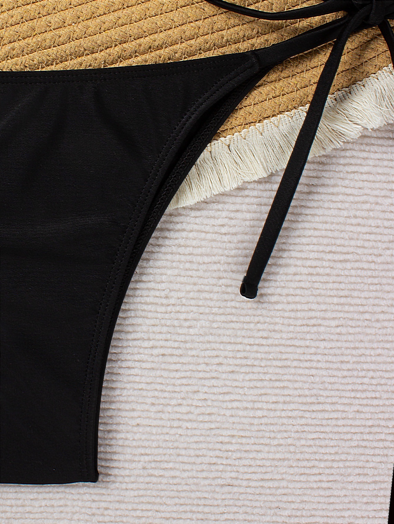 Halter Neck Bikini Set with Side-Tie Bottom view 5