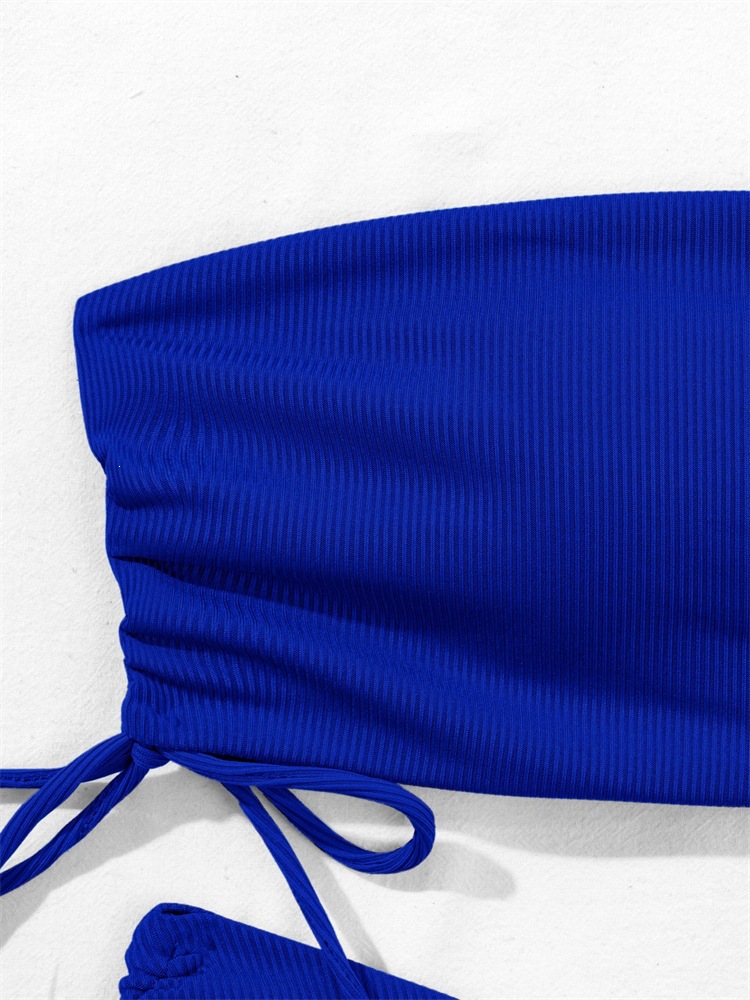 Two-Piece Bandeau Bikini with Side Tie Bottoms view 30