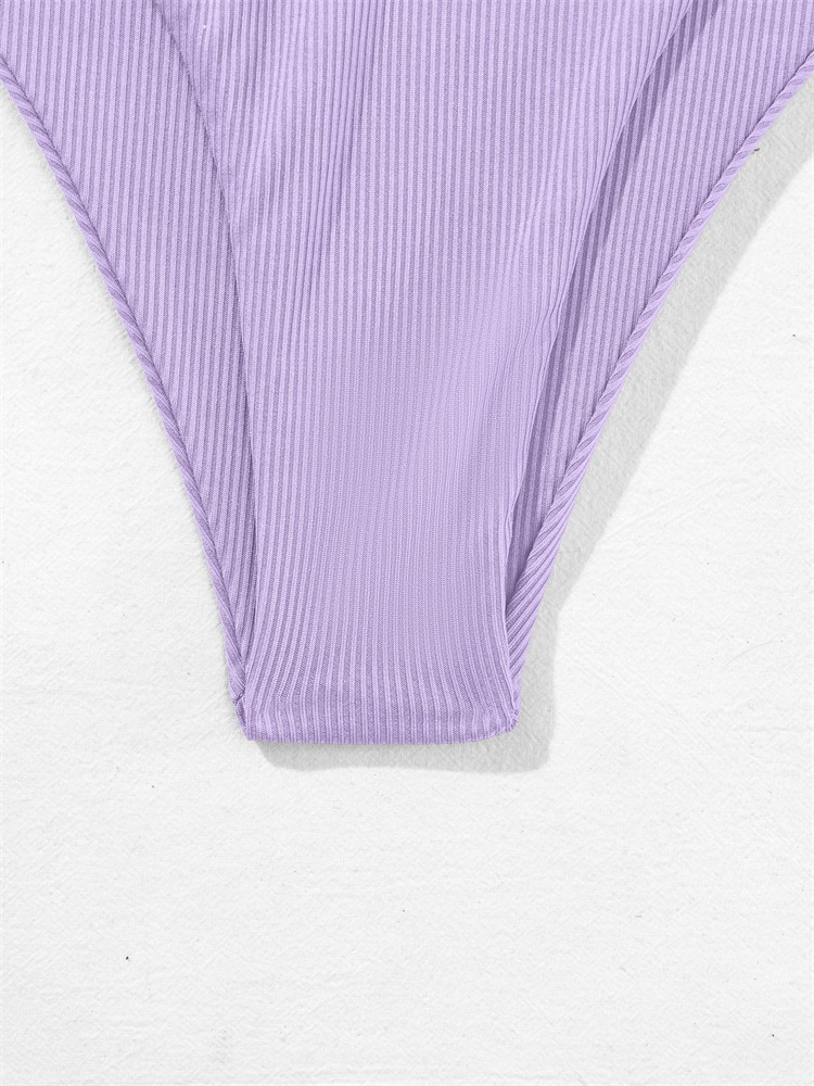 Two-Piece Bandeau Bikini with Side Tie Bottoms view 40