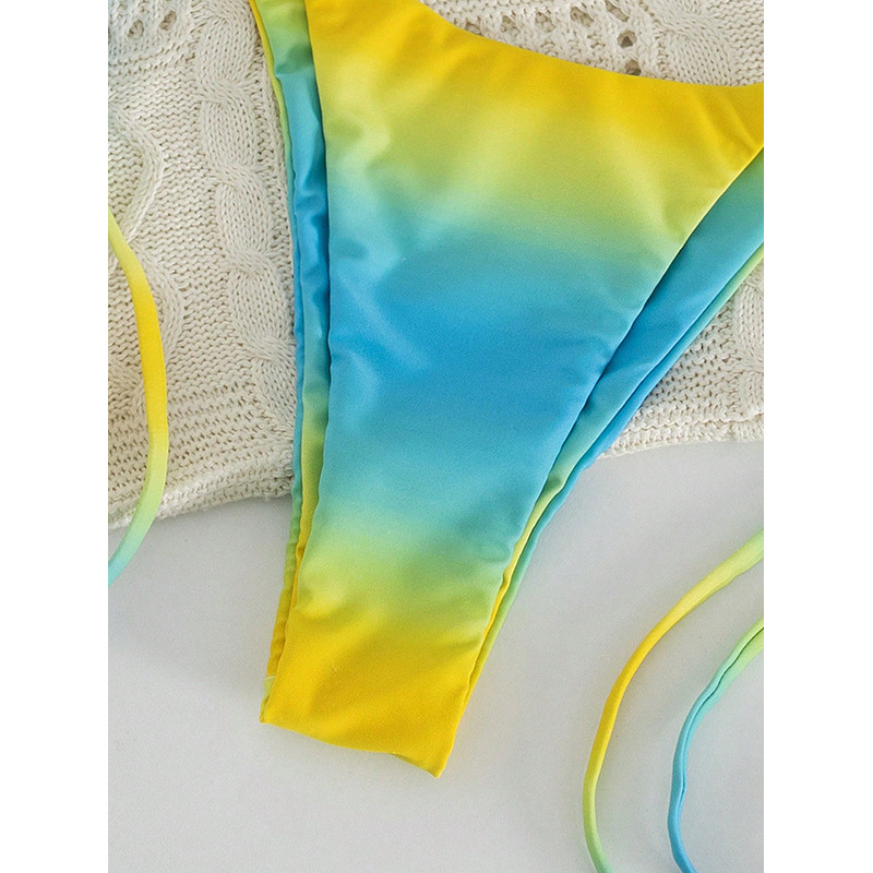 Halter Bandeau Bikini Set with Starfish Accent view 5