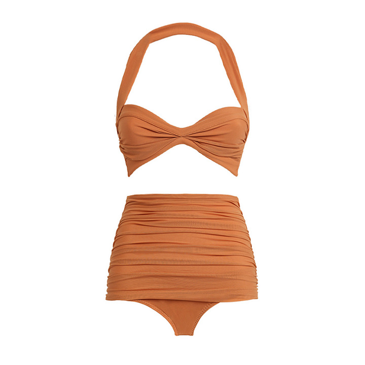 Halter two-piece swimsuit