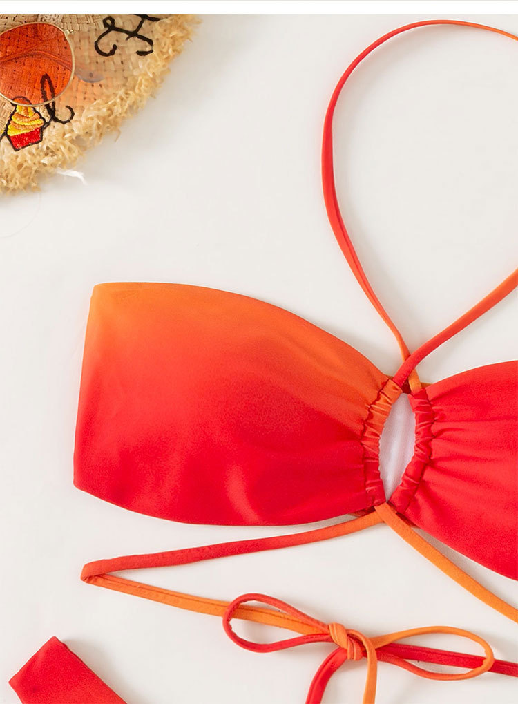 Halter Bikini Two-Piece Swimsuit Set