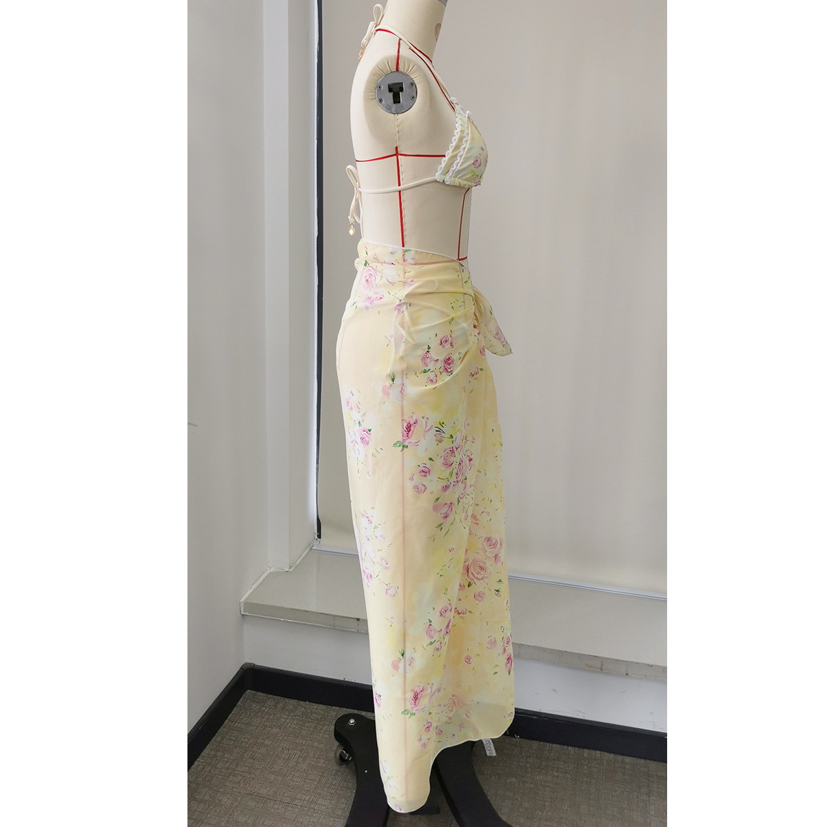 Wrap Maxi Beach Skirt Cover Up