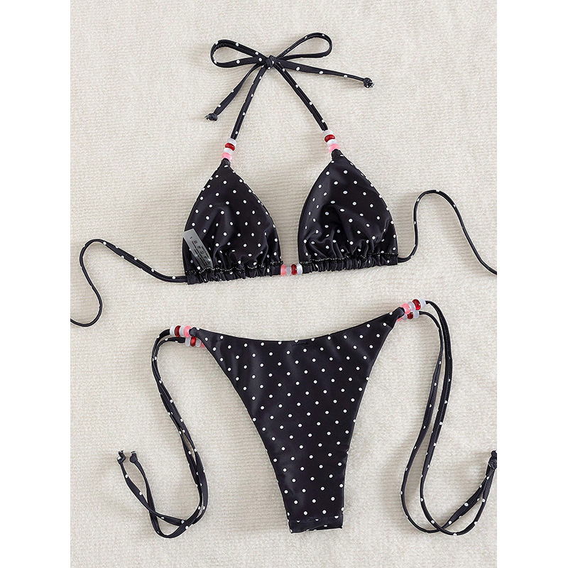 Black Polka Dot