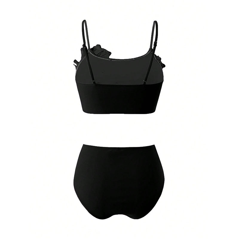 Women's 3D Applique Cami Two Piece Swimsuit Set view 8