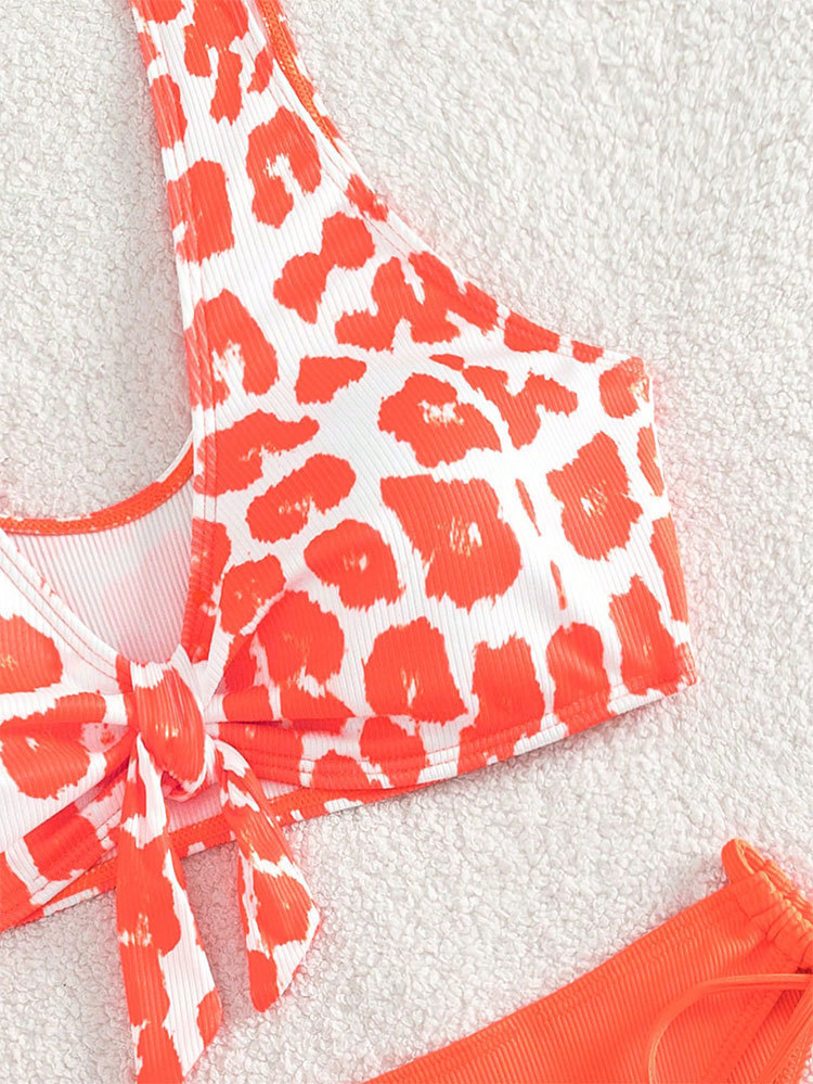 Women's Tie-Front Bikini Set with Side-Tie Bottoms view 3