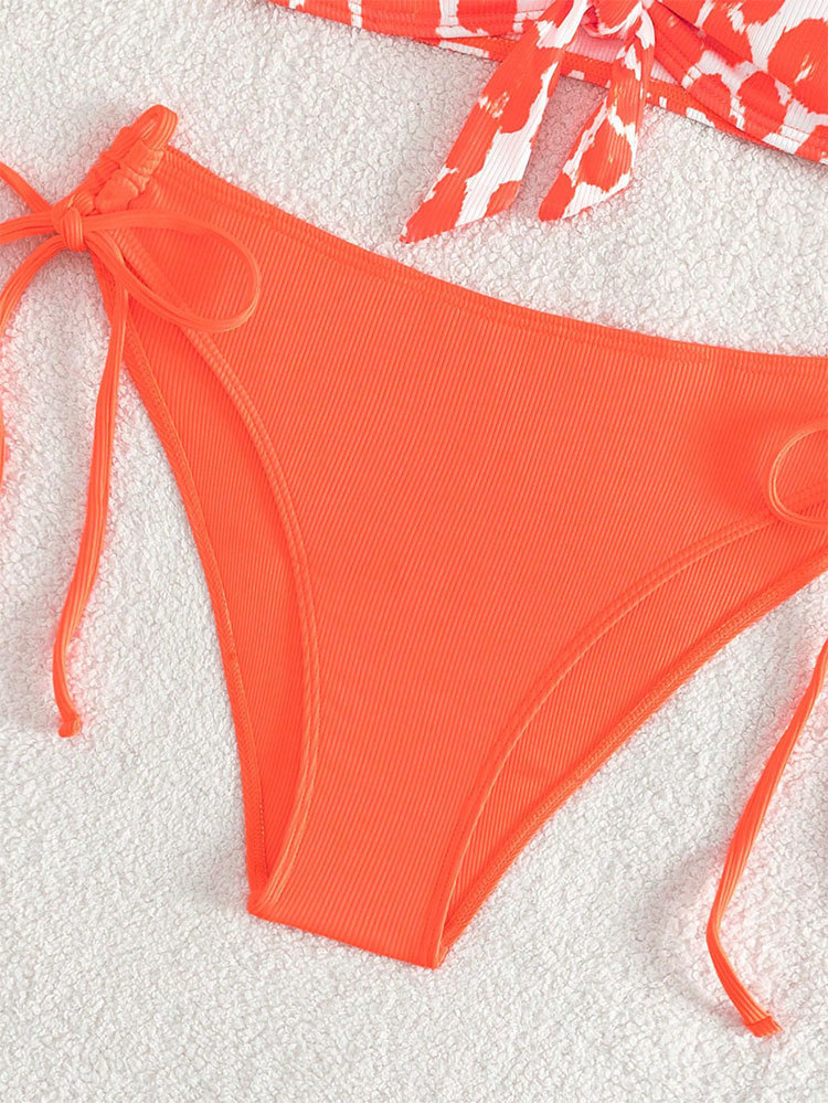 Women's Tie-Front Bikini Set with Side-Tie Bottoms view 4
