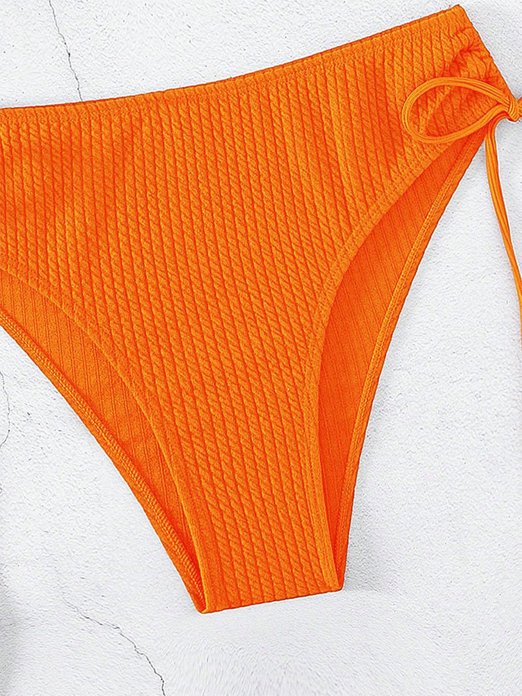 Women's Lace-Up Two Piece Tie-Side Bikini Set view 4