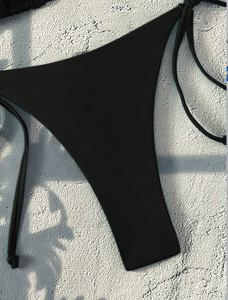 Women's Triangle Cup Tie-Side Bikini Set view 8