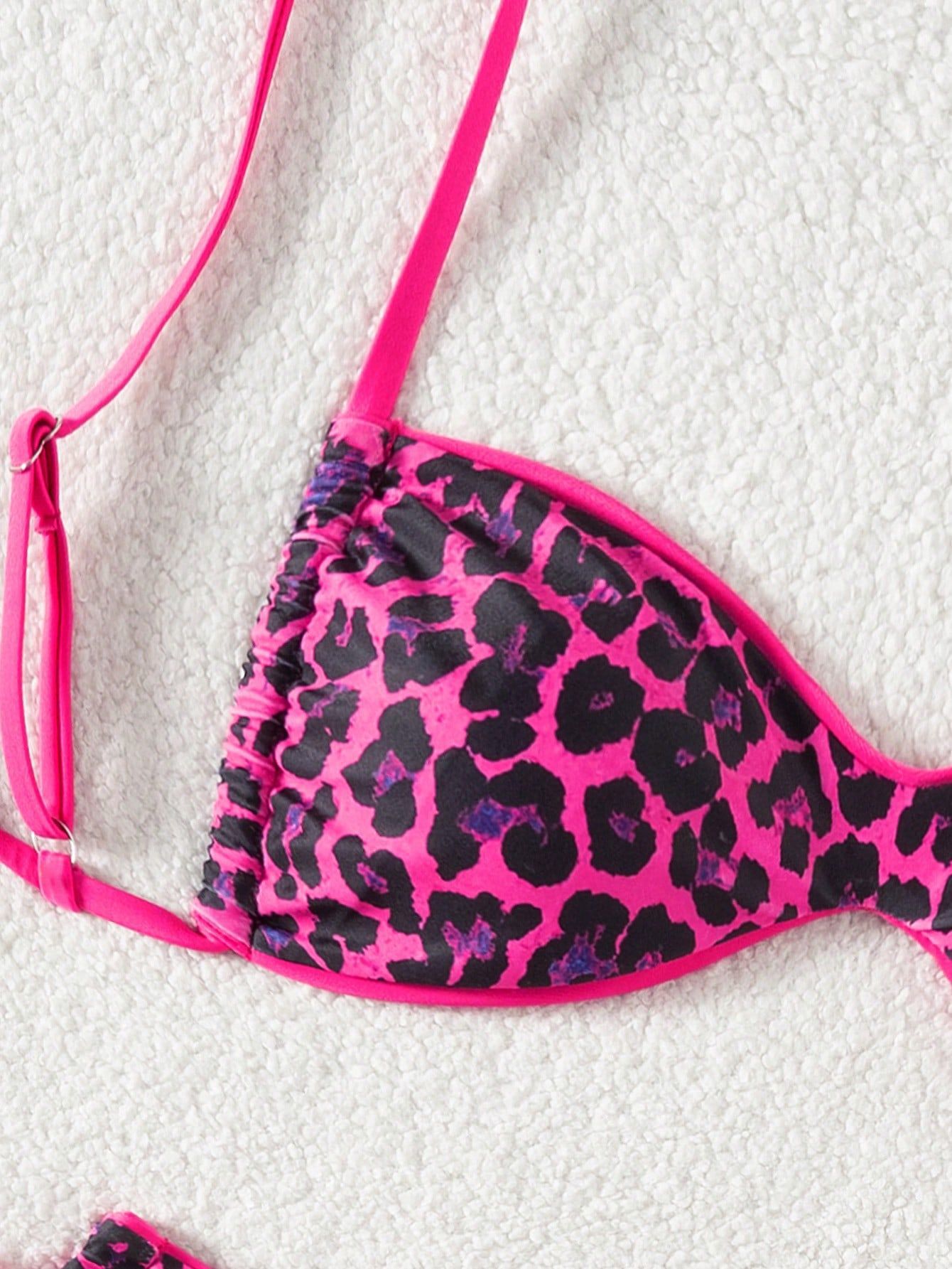 Two Piece Twist Bandeau Bikini Set view 6