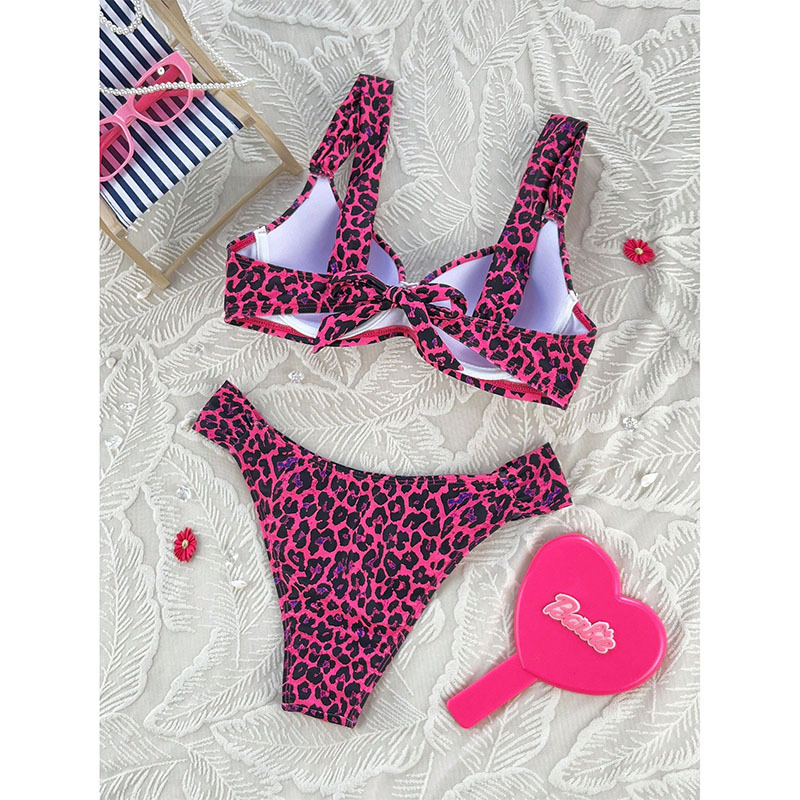 Twist Front Underwire Bikini Set view 19