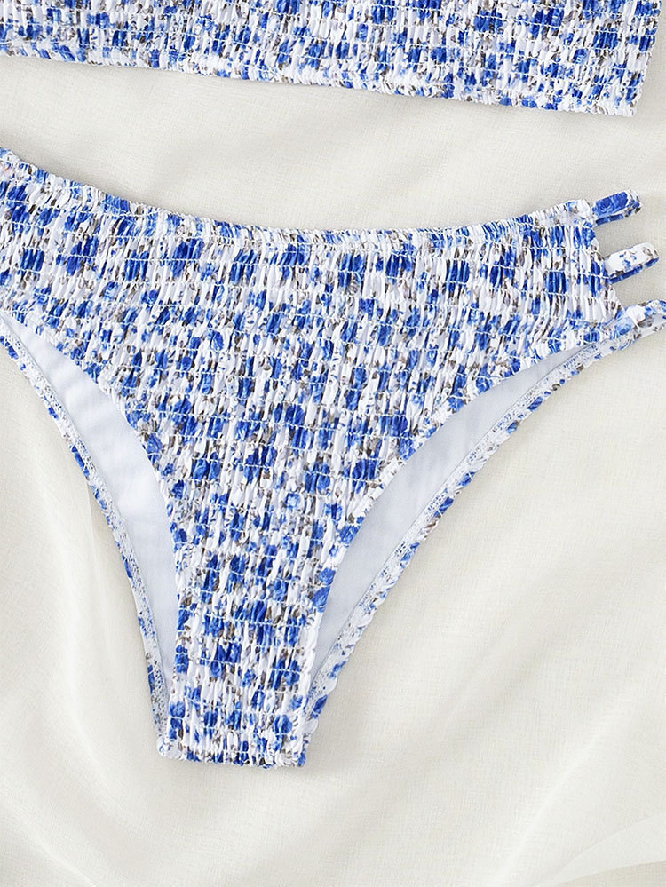 Bandeau Bikini Set with Side-Tie Bottoms view 4